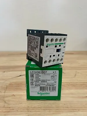 Buy Schneider Electric Tesys Control Contractor LC1K0610G7 • 70$