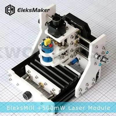 Buy 3 Axis EleksMaker EleksMill CNC Micro Engraving Machine With 2500mw Laser Module • 376.77$