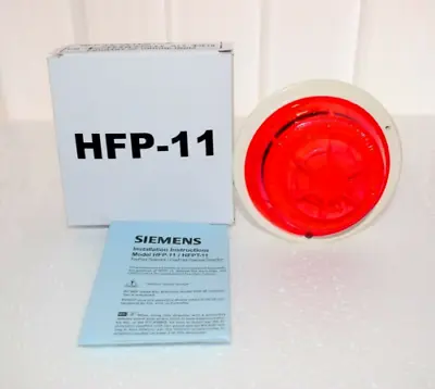 Buy SIEMENS HFP-11 FIRE ALARM SMOKE HEAT DETECTOR NEW USA ITEMS  SHIP  50+qty • 51.90$