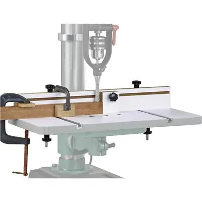 Buy Grizzly H7827 Universal Drill Press Table With 3  Fence • 82.95$