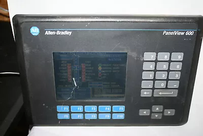Buy Allen-Bradley PanelView 600 2711-B6C8 Ser. C Operator Interface Panel • 349$