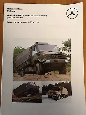 Buy Brochure Mercedes Unimog Spanish Spanish Tractor Magazine Tug Z • 32.31$