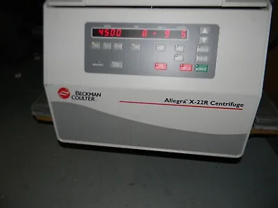Buy Beckman Coulter Allegra X-22R Centrifuge With SX4250 Rotor With Swing Buckets • 4,000$