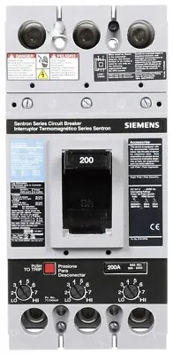 Buy Siemens NNB FXD63B200L Molded Case Breakers (MCCBs) • 2,335.62$