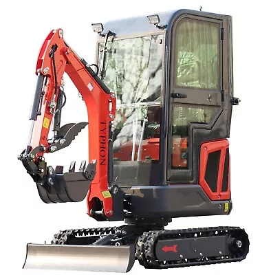 Buy Mini Excavator 1.8 Ton TYPHON 18 FLEX With EPA Kubota D722 Diesel Engine • 14,449.99$