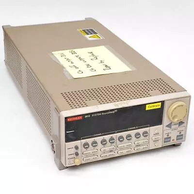 Buy Keithley 2612 Dual SourceMeter With DMM 200V/1.5A/30W AS-IS Chan. A Not Working • 1,749.99$