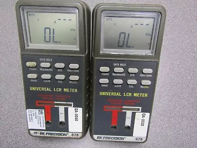Buy 2 Each, BK Precision 878 Universal LCR Meters • 150$