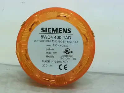Buy Siemens 8WD4 400-1AD Amber Steady Stack Light - New No Box • 39.85$