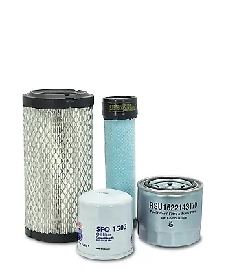 Buy HERO® Maintenance Filter Kit For Kubota SCL1000 Standing Compact Loader • 83.99$