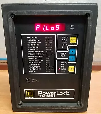 Buy Square D Powerlogic Circuit Monitor 3020 CM 2450. Monitors 3ph Current/voltage  • 89.99$