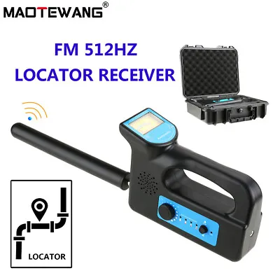 Buy 512HZ Pipe Locator Receiver Sonde Sewer Camera With Transmitter Apply 17MM  • 303.73$