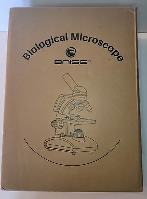 Buy BNISE 100x-2000x Biological Microscopes For Kids Students Adults Microscope  • 100$