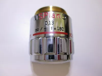 Buy Olympus MSPlan 5x  Infinity ∞ Microscope Objective Lens SPlan • 128$