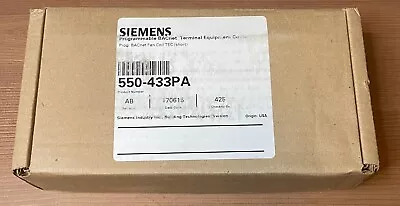 Buy Siemens Bacnet Tec Controller 550-433pa • 149.99$