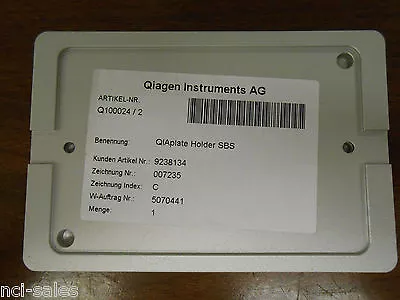 Buy Qiagen Biorobot 8000 Qiaplate Holder Sbs • 99.99$
