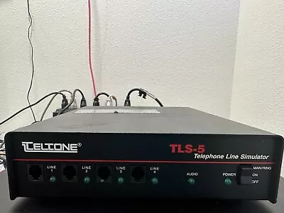 Buy Teltone TLS-5A-02 TLS-5 Telephone Line Simulator (TESTED--WORKING) • 350$
