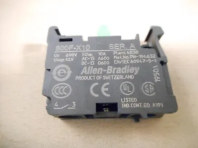 Buy Allen Bradley 800f-x10 • 8$