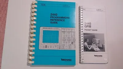 Buy Tektronix  2440 Programmers Reference Guide 070-6601-00 PLUS Pocket Guide • 44.99$