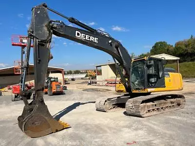 Buy 2018 John Deere 210G LC Hydraulic Excavator Trackhoe Aux Hyd A/C Cab BKT • 1$