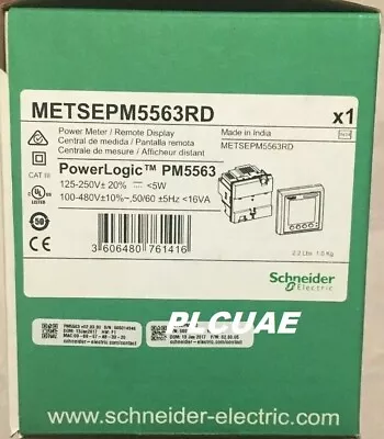 Buy SCHNEIDER ELECTRIC PowerLogic PM5000 Serie METSEPM5563RD NEW In Original Packing • 1,980$
