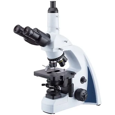 Buy Amscope 40X-1000X Plan Infinity Compound Microscope W LED Koehler Illumination • 799.99$