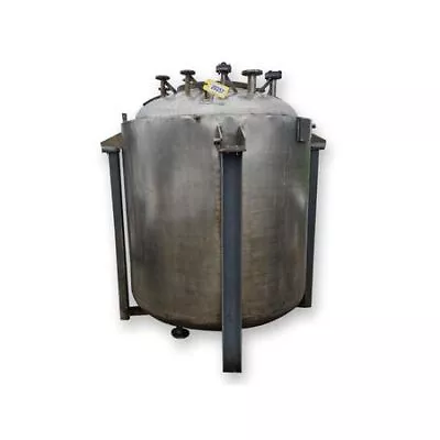 Buy Used 2,000 L 316L Stainless Jacketed Pressure Vessel Reactor Slurry Feed Tank • 20,103$