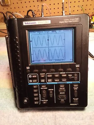 Buy Tektronix THS720A  2-channel 100MHz 500MS/s Digital Oscilloscope With Probes • 440$