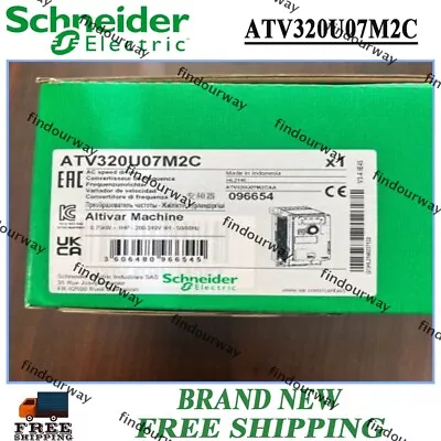Buy Schneider Electric ATV320U07M2C Inverter / B0J 3198 New Schneider ATV320U07M2C • 430.59$