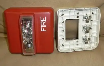 Buy SIEMENS ZR-MC-R 15/30/75/110 Cd Fire Alarm Visual Flasher Strobe • 19.99$