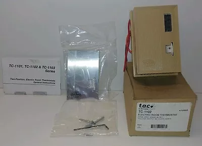 Buy New Old Stock! Schneider Electric Room Thermostat 2-pos 45-75*f Tc-1102 • 34.95$