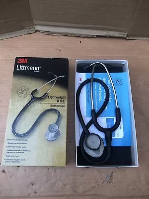Buy 3M Littmann 2450 Lightweight II S.E. Stethoscope, 28 Inch 71 CM, Black • 42.99$