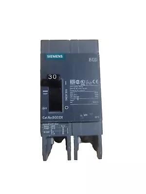 Buy Siemens BQD230 Circuit Breaker Gray Label New Style New Take Out • 59.99$