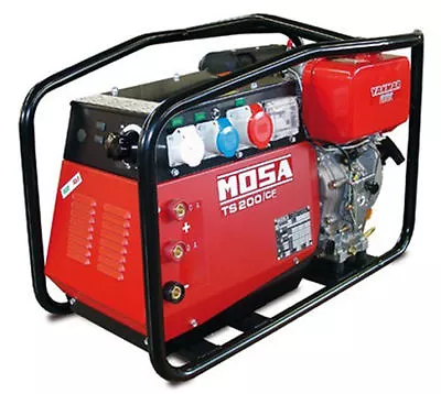 Buy Mosa Ts 200 Des/cf Yanmar Diesel Engine Welding Generator 110v / 240v 4kva Mma • 5,469.49$
