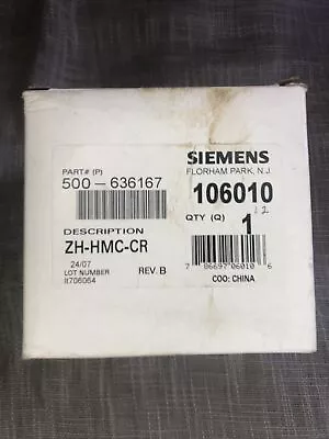 Buy New SIEMENS ZH-HMC-CR  MULTI-CANDELA HORN STROBE  P/N: 500-636167 • 39.99$