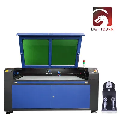 Buy Autofocus Laser 130W 35x55in Co2 Laser Engraver Cutter Machine+Rotary Axis • 3,699.98$