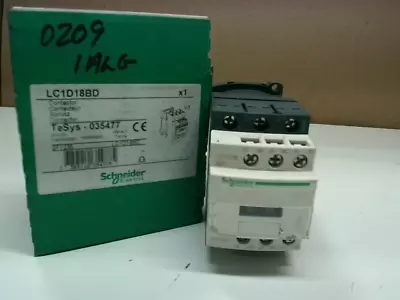 Buy Schneider Electric LC1D18BD Contactor 24VDC Coil 32A 10HP/480V - Factory Sealed • 49.68$