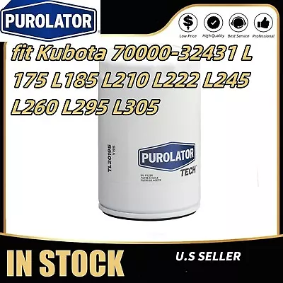 Buy Oil Filter To Fit Kubota 70000-32431 L175 L185 L210 L222 L245 L260 L295 L305 • 12.40$
