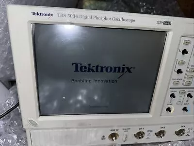 Buy Tektronix TDS5034  Digital Phosphor Oscilloscope 350 MHz 5 GS/s “Untested “ • 320$