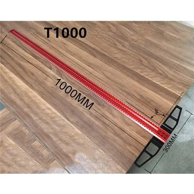 Buy Woodworking Marking Gauge Precision T-Ruler Scribing Measuring Tools 1000mm • 122.99$