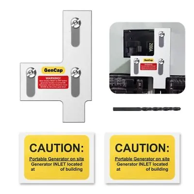 Buy Generator Interlock Kit Compatible With Siemens Or Murray 200 Amp Panel  • 61.98$
