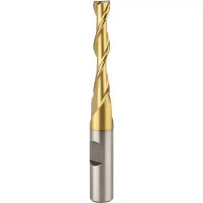 Buy Grizzly G9684 Two Flute TiN Coated End Mills - 1/4  Dia. • 31.95$