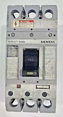 Buy Siemens Sentron HFXD63B200 600V 200A 3-Pole Circuit Breaker • 331.55$