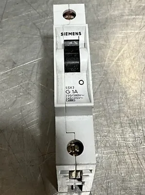 Buy Siemens 5SX2 G1A Circuit Breaker 1A 380/415V Used Surplus • 11.66$