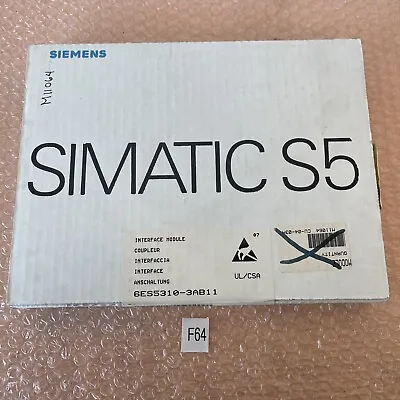 Buy BRAND NEW SEALED- SIEMENS Simatic S5 Interface Module 6ES5310-3AB11 || Warranty! • 500$