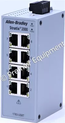 Buy Allen Bradley 1783-us8t Stratix 2000 Expansion Ethernet Unmanaged Switch • 89.37$