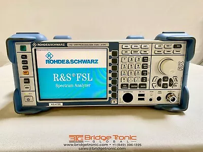 Buy Rohde & Schwarz FSL6 Spectrum Analyzer • 4,450$