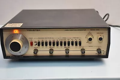 Buy Wavetek 182A 4 MHz Function Generator Vintage Laboratory Unit UNTESTED • 34.89$
