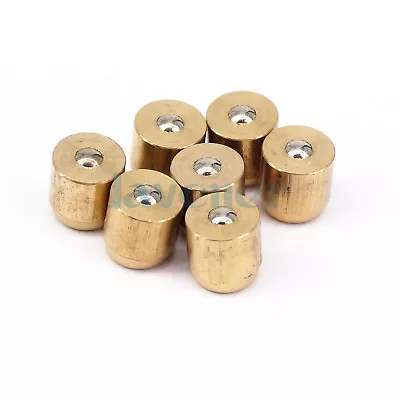 Buy LOT 20 6x6mm Brass Push Button Press Fit Ball Oiler Nipple For Hit Miss Engine • 5.42$