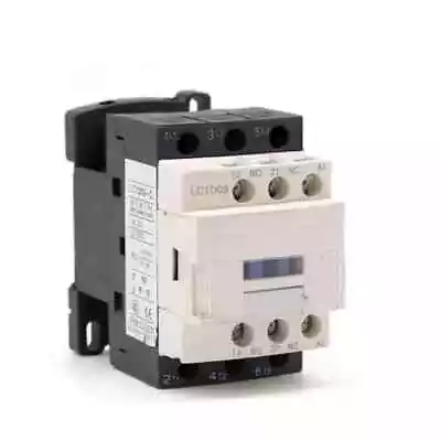 Buy LC1D09 Contactor 120V AC Coil Same As Schneider LC1D09G7 OR LC1D09F7  3POLE 3NO • 25.95$