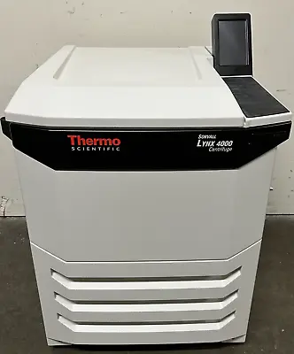 Buy Thermo Scientific Sorvall Lynx 4000 Superspeed Centrifuge 24k Rpm W/Warranty • 17,500$